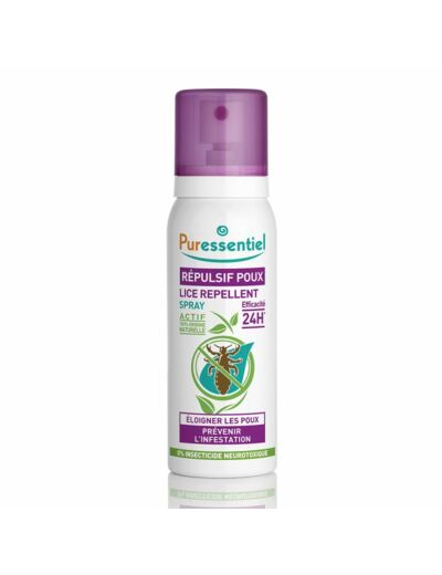 Spray Lice-repellent Repulsif 75ml Anti-Poux Puressentiel