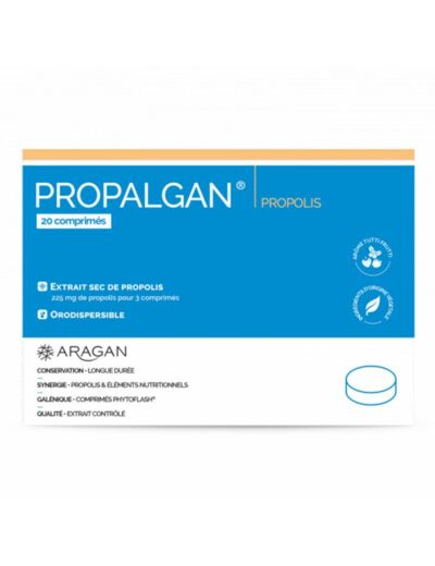 Propalgan Propolis 20 Comprimes 70 mg Aragan