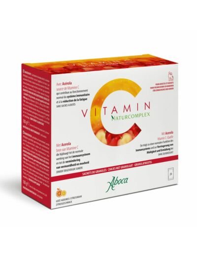 Vitamin C Naturcomplex Sachets de Granulés x20 Défenses immunitaires Aboca