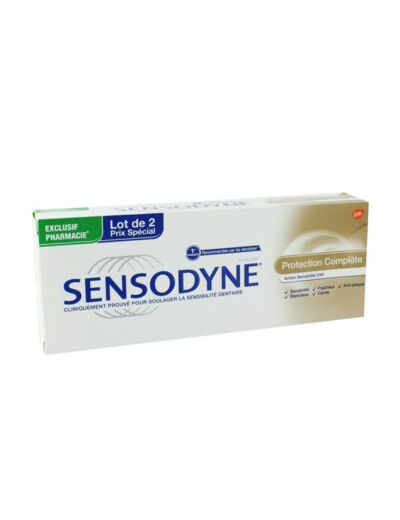 Protection Complete Dentifrice 2x75 ml Sensodyne