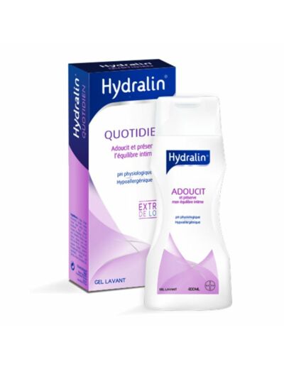 Adoucit Et Preserve 400 ml Quotidien Hydralin